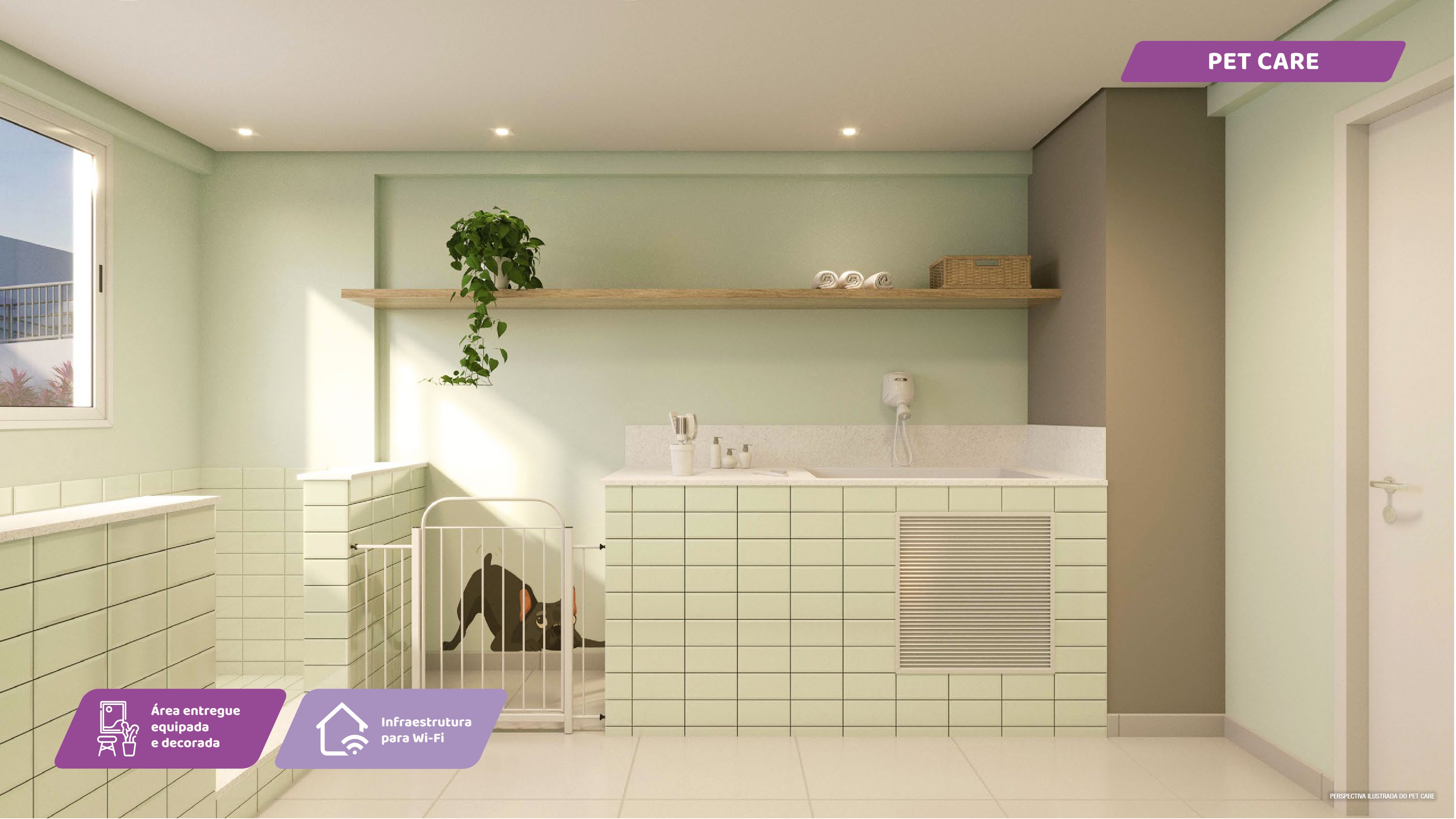 Pet Care - Perspectiva ilustrada