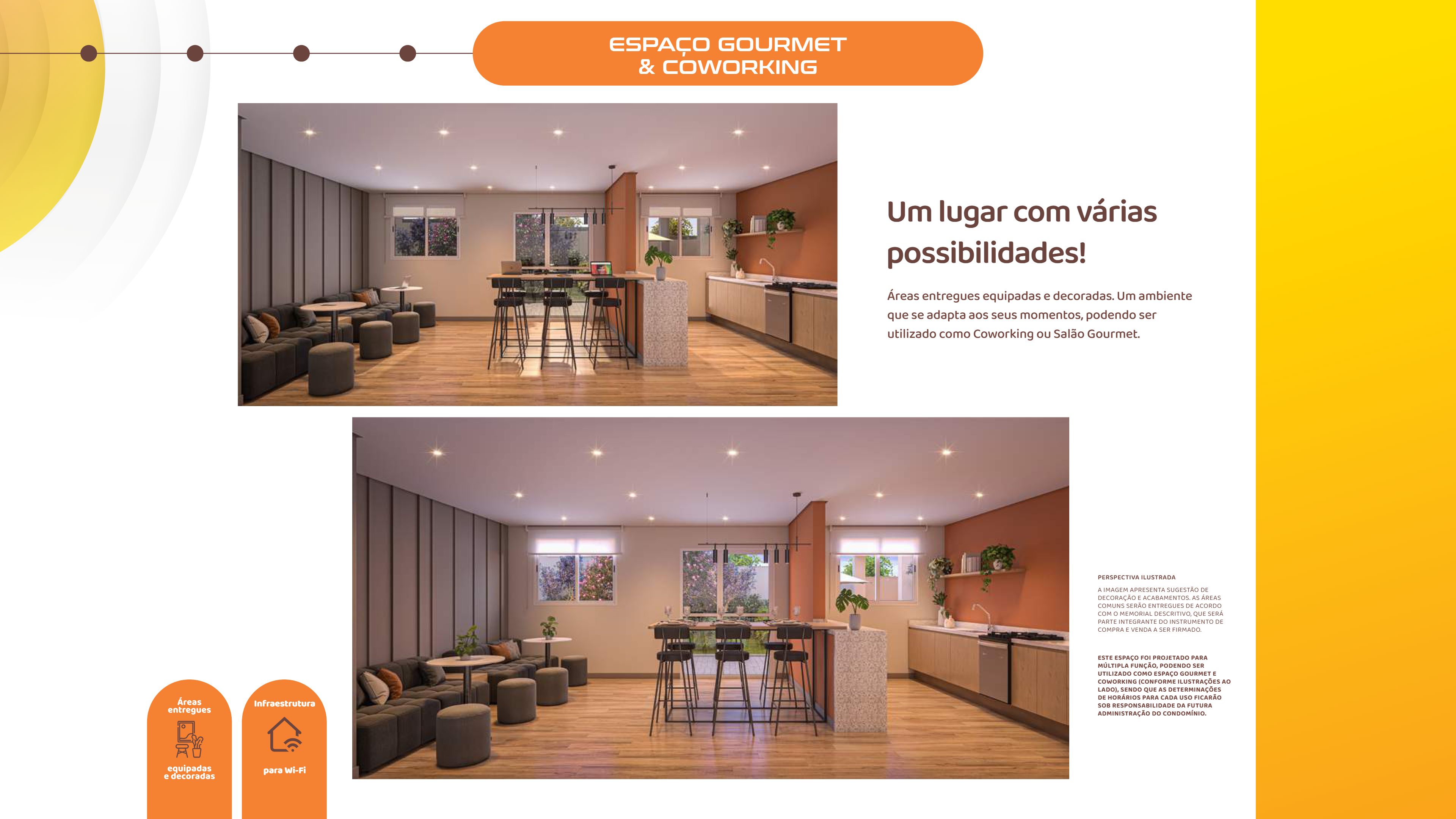 Espaço gourmet & coworking